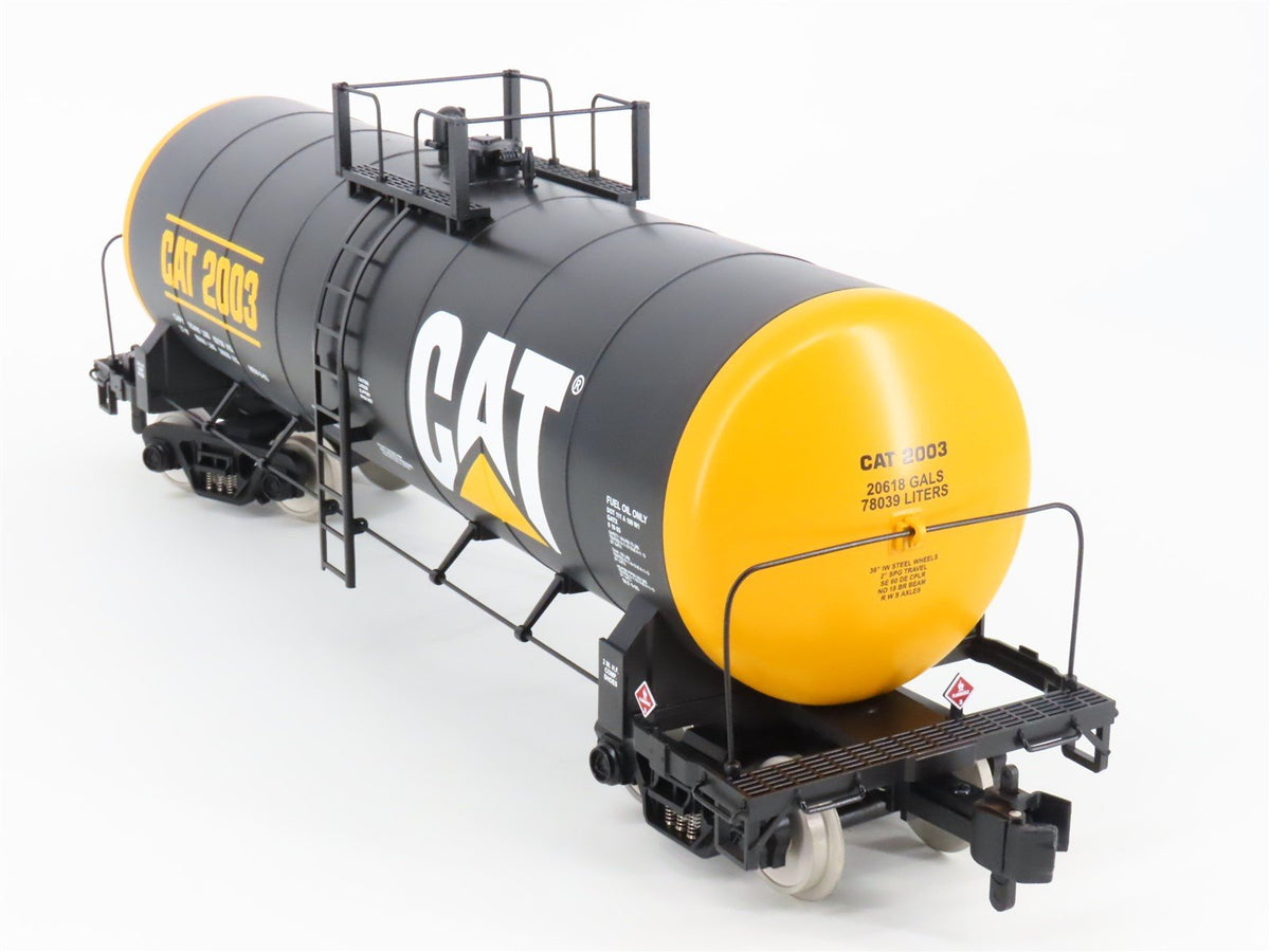 O Gauge 3-Rail MTH 20-80005D DAP 2003 CAT Caterpillar Unibody Tank Car 2003