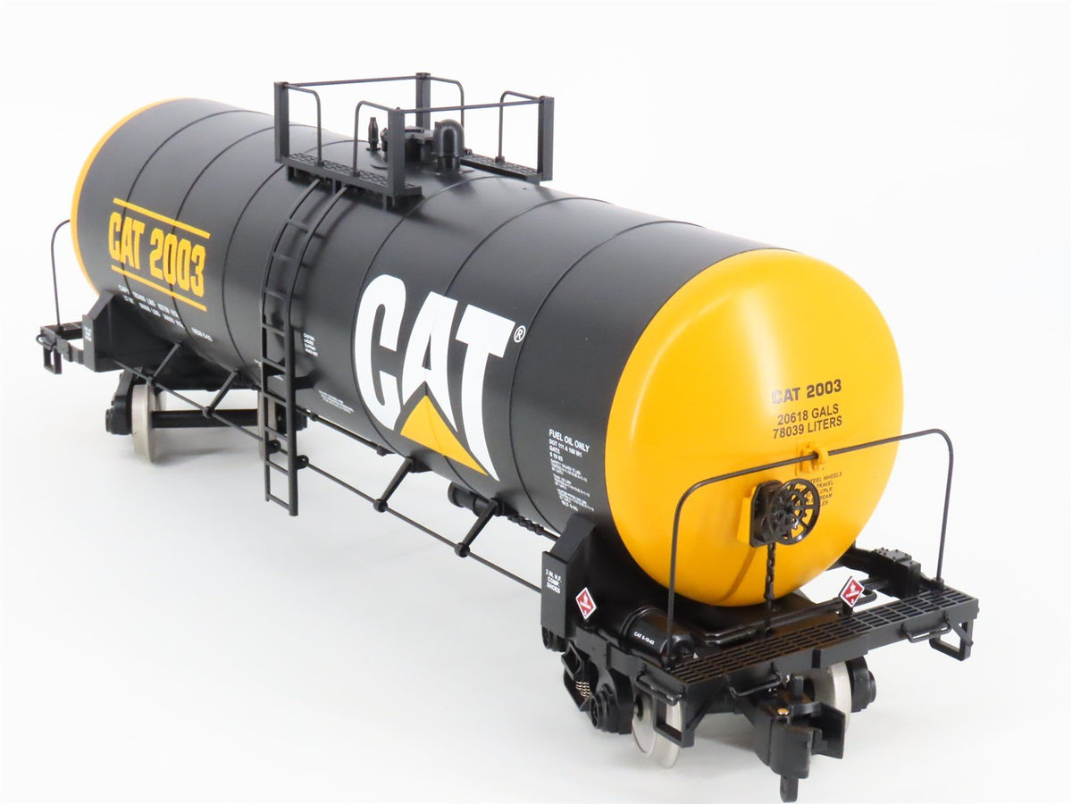 O Gauge 3-Rail MTH 20-80005D DAP 2003 CAT Caterpillar Unibody Tank Car 2003