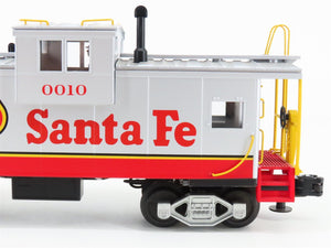 O Gauge 3-Rail MTH DAP 20-80002C ATSF Santa Fe Extended Vision Caboose Set of 2