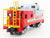 O Gauge 3-Rail MTH DAP 20-80002C ATSF Santa Fe Extended Vision Caboose Set of 2