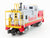 O Gauge 3-Rail MTH DAP 20-80002C ATSF Santa Fe Extended Vision Caboose Set of 2