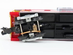 O Gauge 3-Rail MTH DAP 20-80002C ATSF Santa Fe Extended Vision Caboose Set of 2