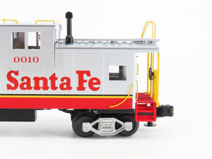 O Gauge 3-Rail MTH DAP 20-80002C ATSF Santa Fe Extended Vision Caboose Set of 2
