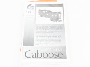 O Gauge 3-Rail MTH DAP 20-80002C ATSF Santa Fe Extended Vision Caboose Set of 2