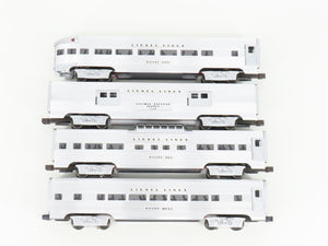 O Gauge 3-Rail Lionel 6-19165 Lionel Lines Aluminum Passenger 4-Car Set