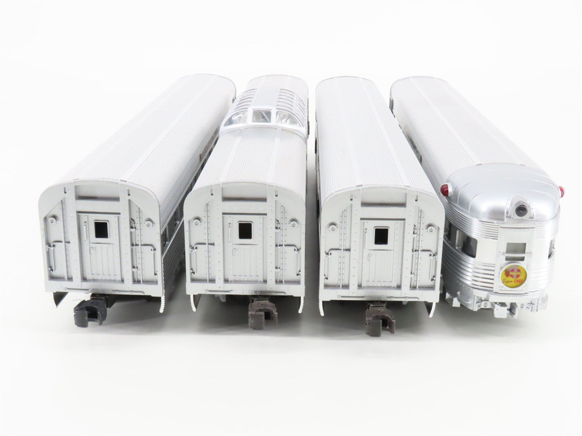 O Gauge 3-Rail Lionel 6-19165 Lionel Lines Aluminum Passenger 4-Car Set