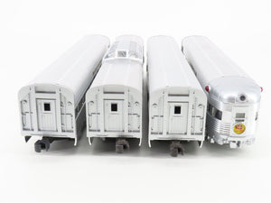 O Gauge 3-Rail Lionel 6-19165 Lionel Lines Aluminum Passenger 4-Car Set