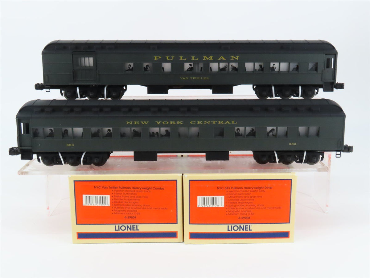 O Gauge 3-Rail Lionel 6-29007 NYC/Pullman Heavyweight Passenger 2-Car Set