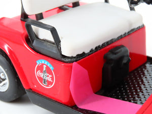 1:16 Scale GMP CartBank Die-Cast Coca-Cola Golf Cart Coin Bank