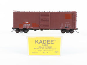 HO Scale Kadee 4019 LSBC Patched 40' PS-1 Box Car #170685 w/ Graffiti