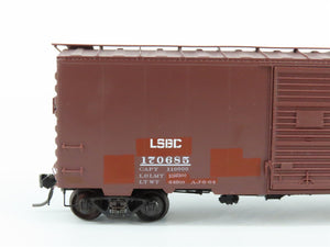 HO Scale Kadee 4019 LSBC Patched 40' PS-1 Box Car #170685 w/ Graffiti