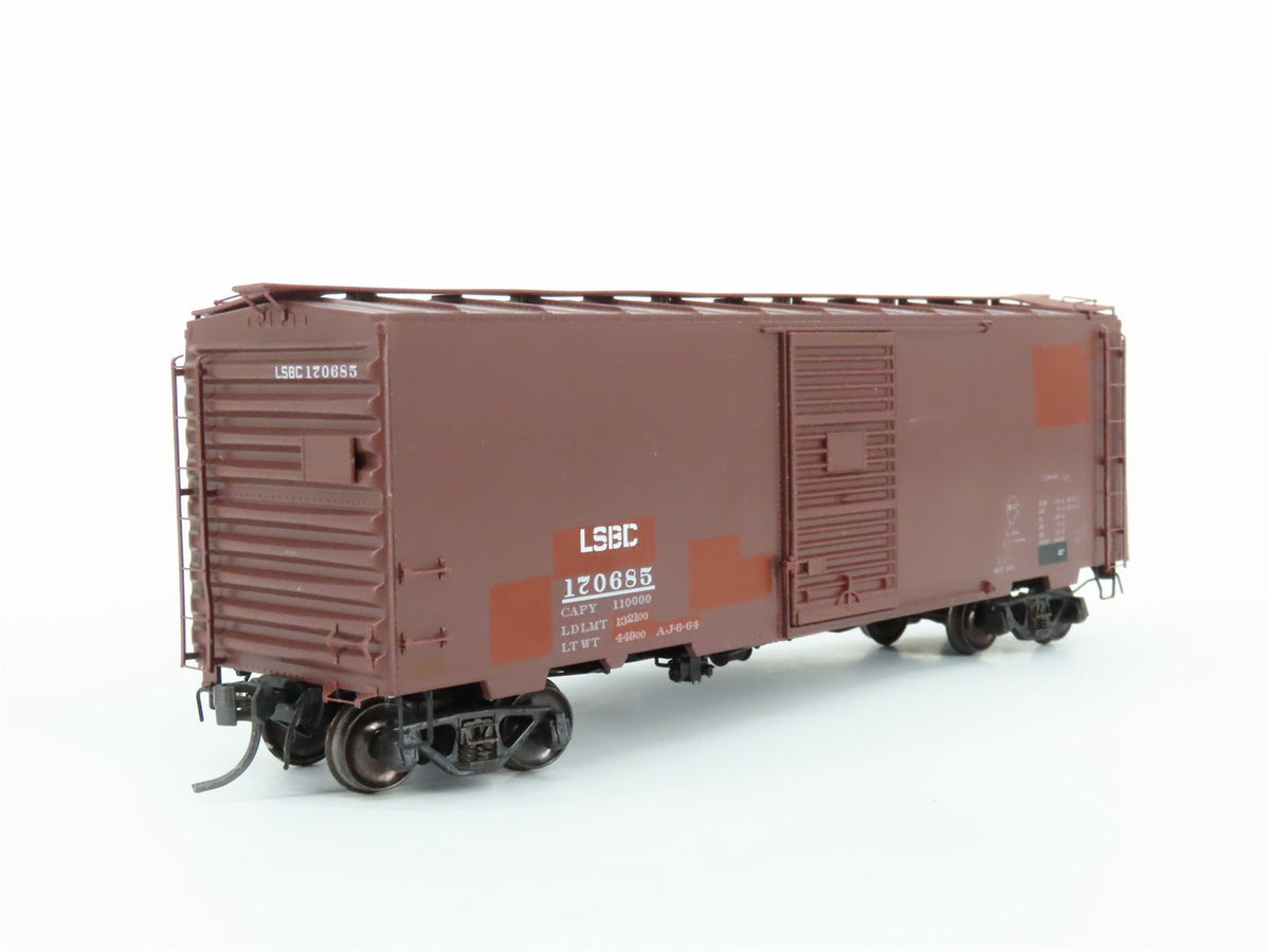 HO Scale Kadee 4019 LSBC Patched 40&#39; PS-1 Box Car #170685 w/ Graffiti