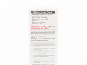 HO Scale Kadee 4067 LSBC Patched 40' PS-1 Box Car #170961 - Weathered