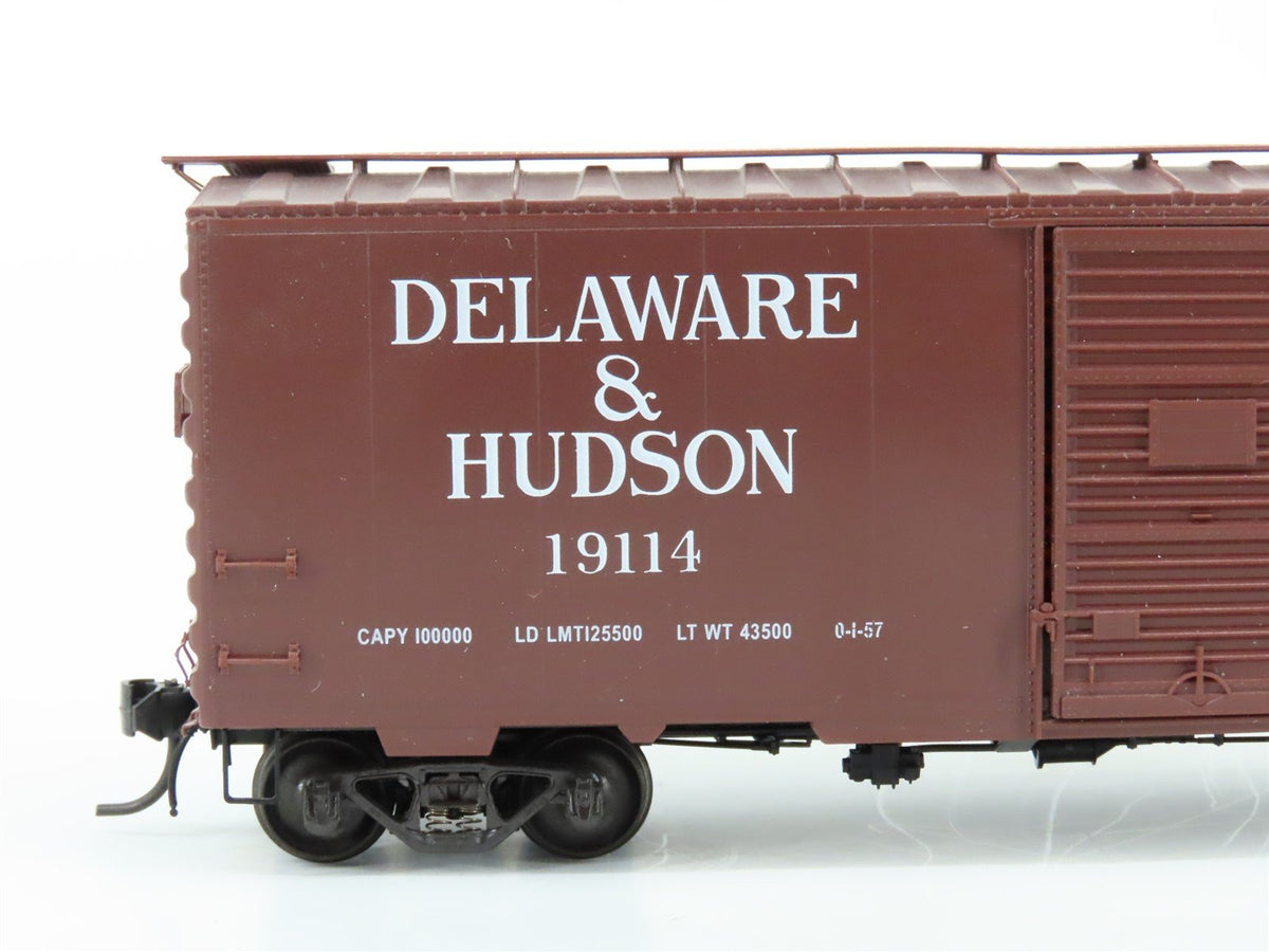 HO Scale Kadee 4004 D&amp;H Delaware &amp; Hudson &quot;Bridge Line&quot; 40&#39; PS-1 Box Car #19114