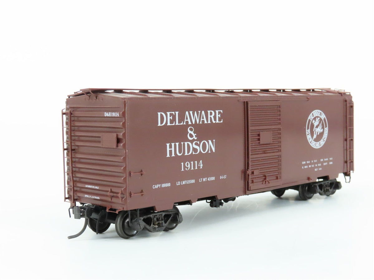 HO Scale Kadee 4004 D&amp;H Delaware &amp; Hudson &quot;Bridge Line&quot; 40&#39; PS-1 Box Car #19114