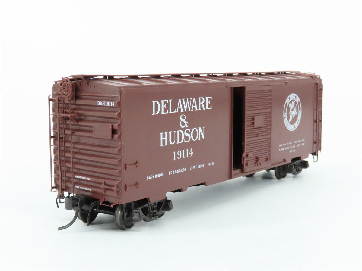 HO Scale Kadee 4004 D&amp;H Delaware &amp; Hudson &quot;Bridge Line&quot; 40&#39; PS-1 Box Car #19114
