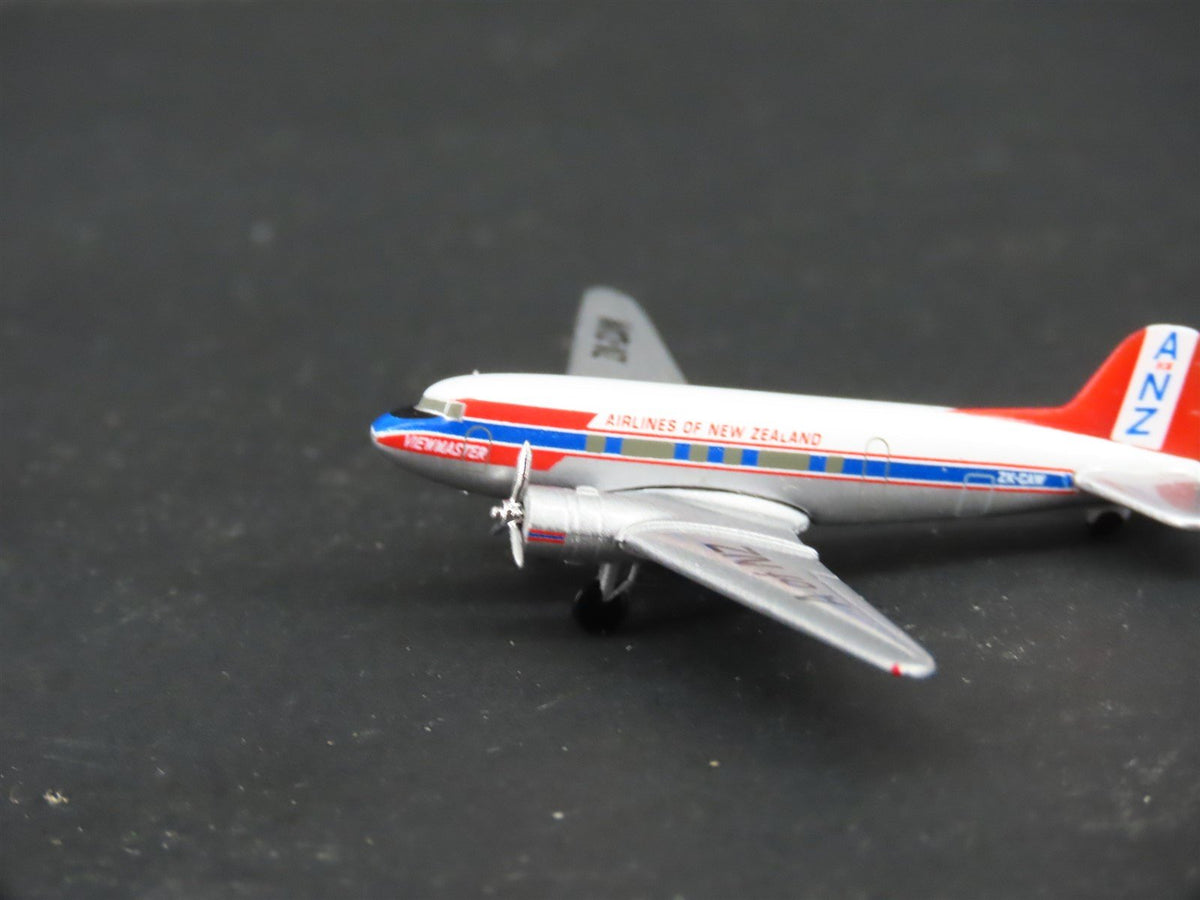 1:500 Herpa 500210 Die-Cast &quot;A of NZ&quot; New Zealand Douglas DC-3 Airliner ZK-CAW