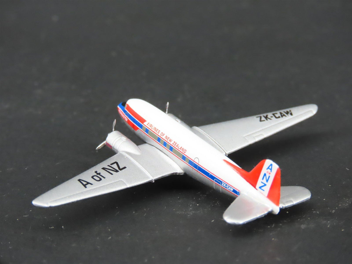 1:500 Herpa 500210 Die-Cast &quot;A of NZ&quot; New Zealand Douglas DC-3 Airliner ZK-CAW