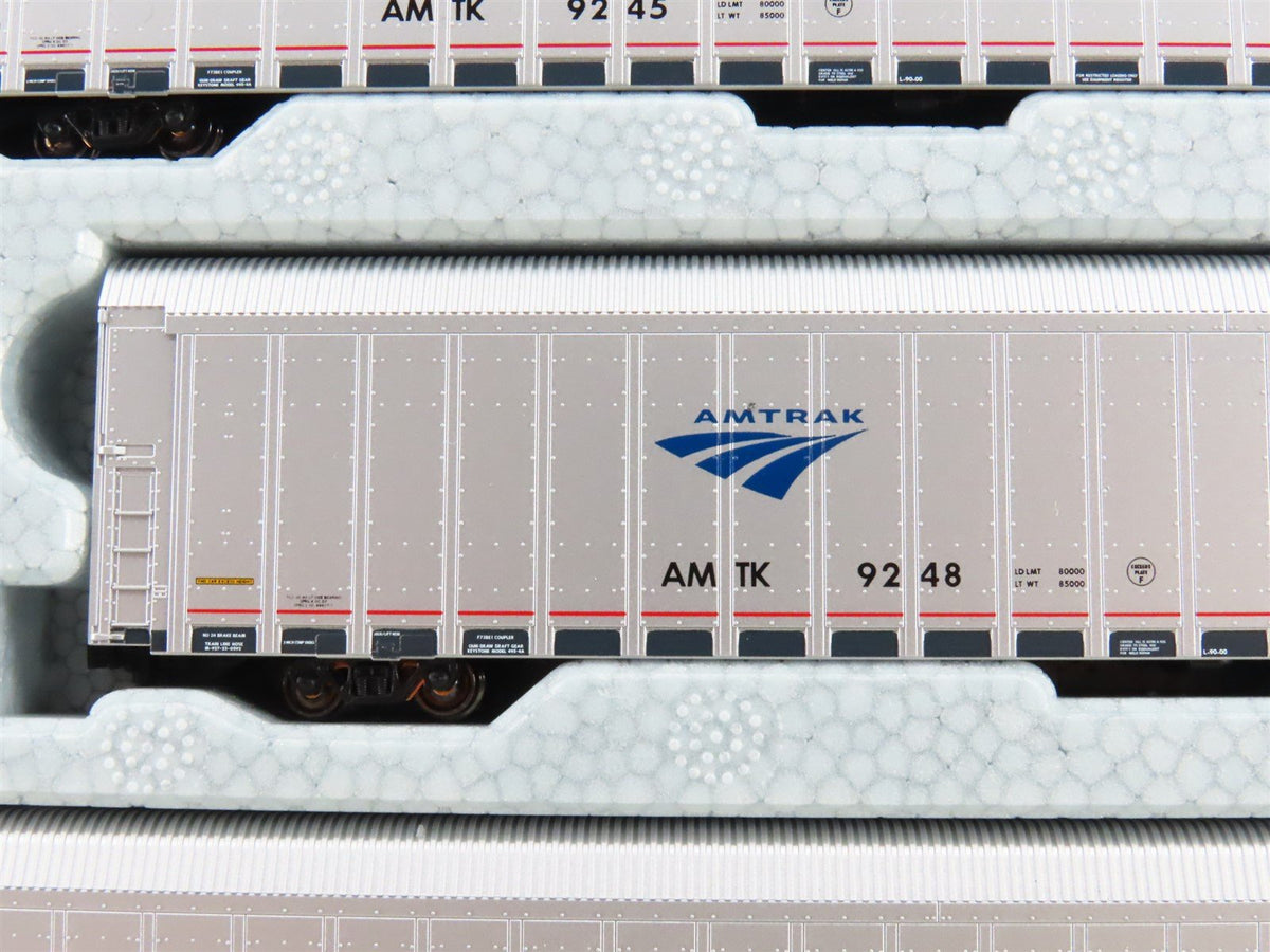 N Scale KATO 106-5506 AMTK Amtrak Phase V Autorack 4-Car Set #4