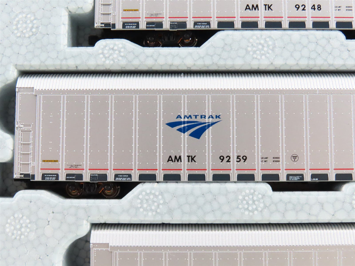 N Scale KATO 106-5506 AMTK Amtrak Phase V Autorack 4-Car Set #4