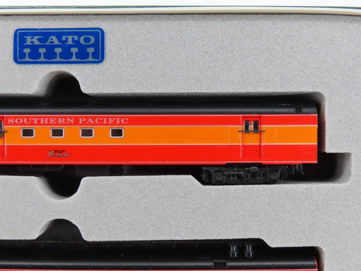 N KATO 106-019 SP Southern Pacific Daylight Smooth Side 6-Car Passenger Set