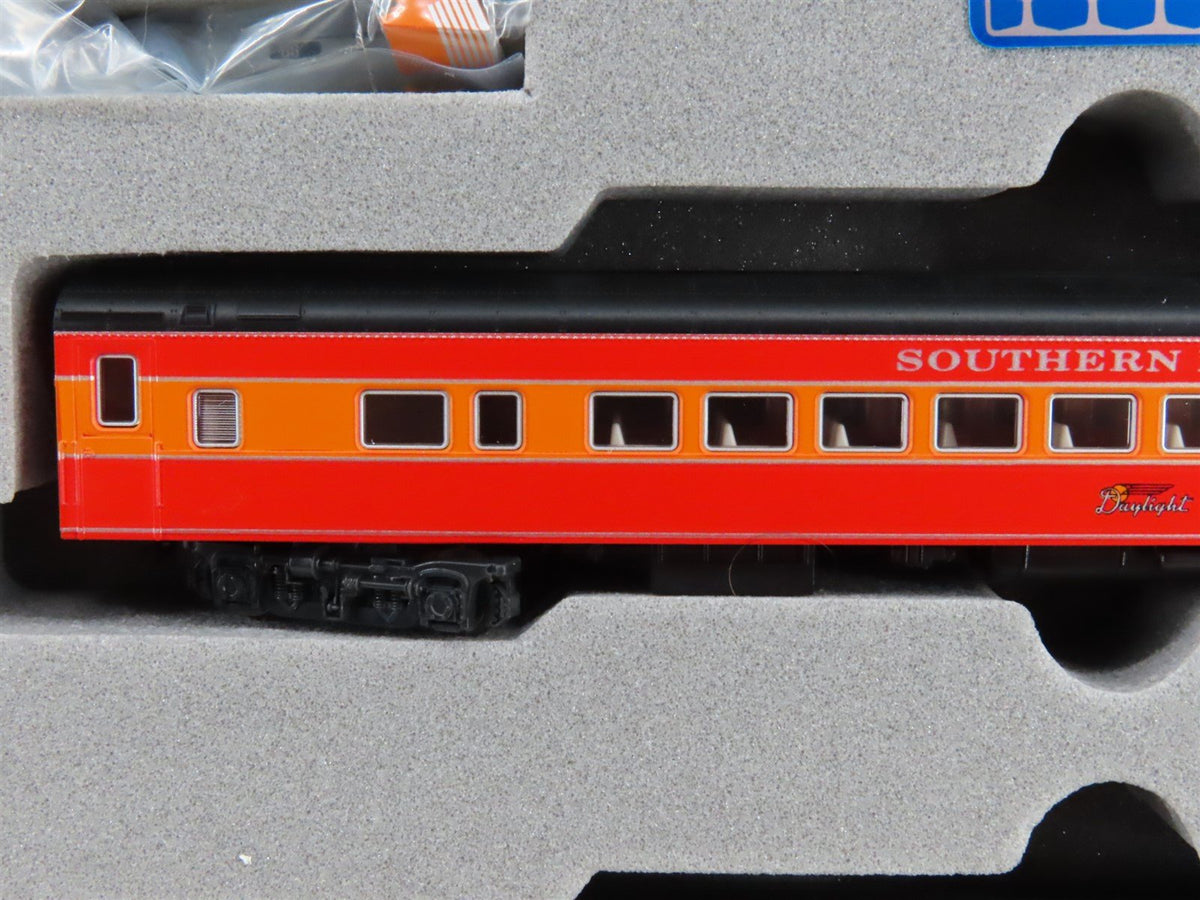 N KATO 106-029 SP Southern Pacific Daylight Smooth Side 4-Car Passenger Set