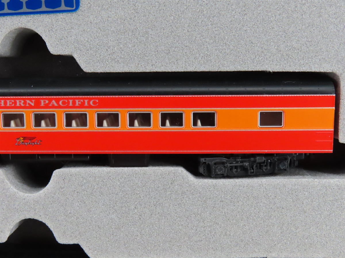 N KATO 106-029 SP Southern Pacific Daylight Smooth Side 4-Car Passenger Set