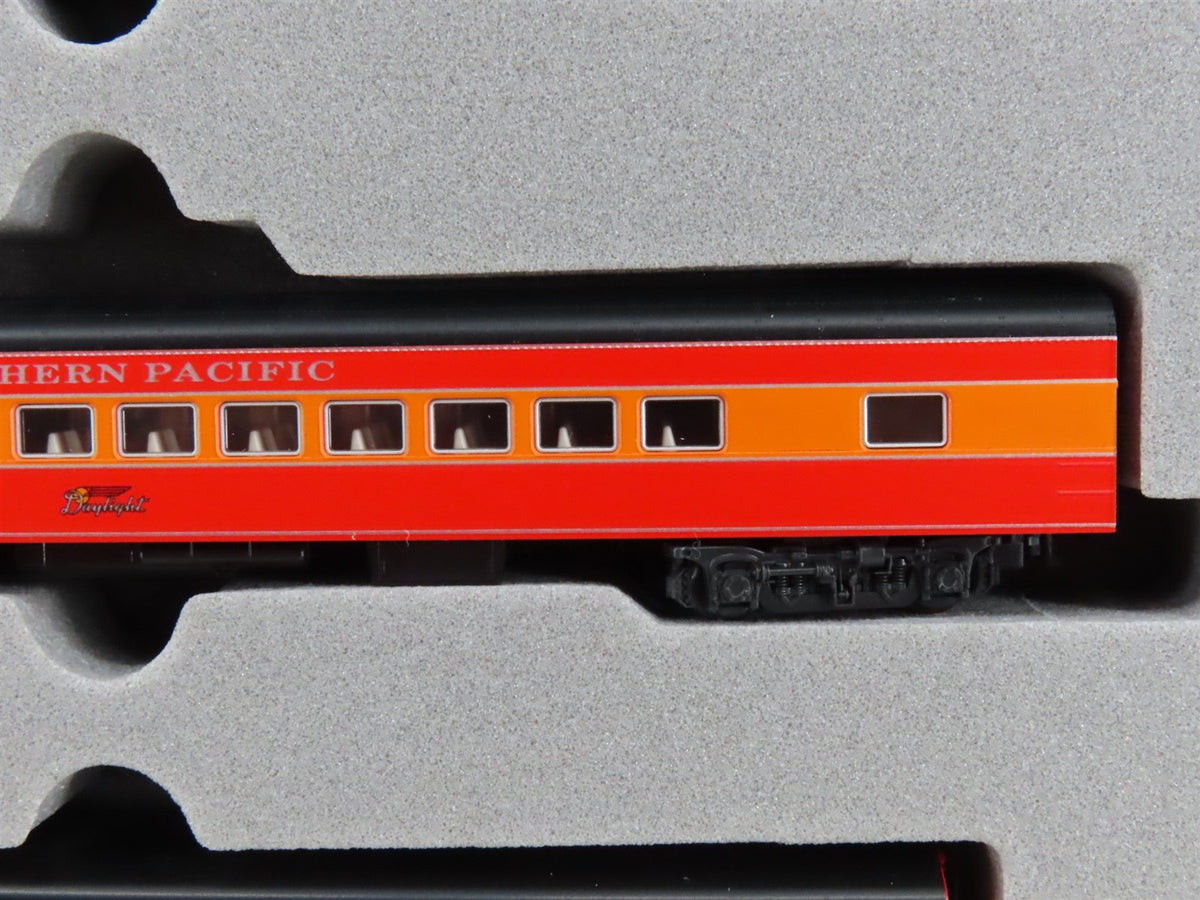 N KATO 106-029 SP Southern Pacific Daylight Smooth Side 4-Car Passenger Set