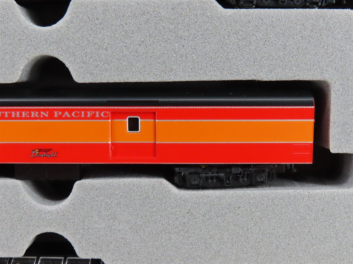 N KATO 106-029 SP Southern Pacific Daylight Smooth Side 4-Car Passenger Set