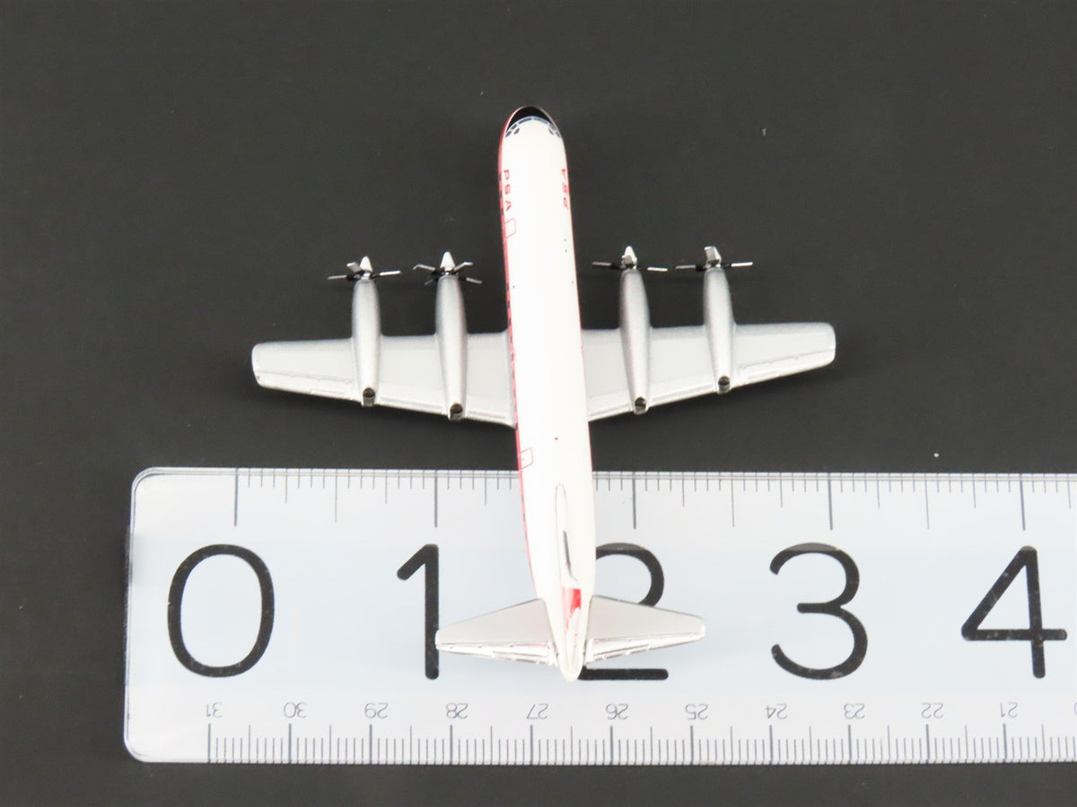 1:400 Scale Aero Classics Die-Cast PSA Pacific Southwest L-188 Airliner N175PS