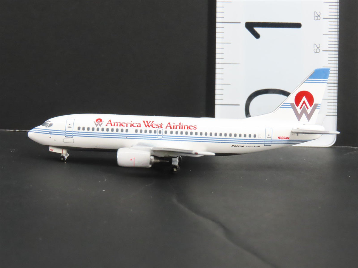 1:400 Scale Aero Classics 24009/1578 Die-Cast America West B-737-3G7 #N302AW
