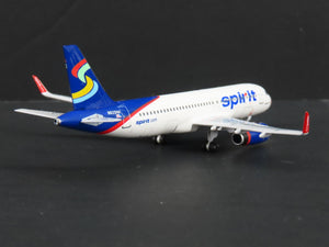 1:400 Scale Aero/Latin Classics 5624 Diecast Spirit A320-232 White Livery N620NK