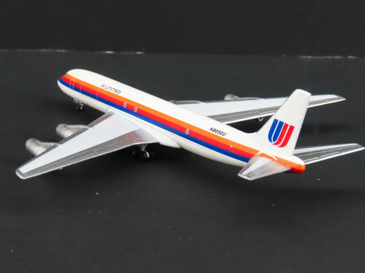 1:400 Scale CJ Wings 45884/340 Die-Cast United Airlines DC-8-54F #N8050U