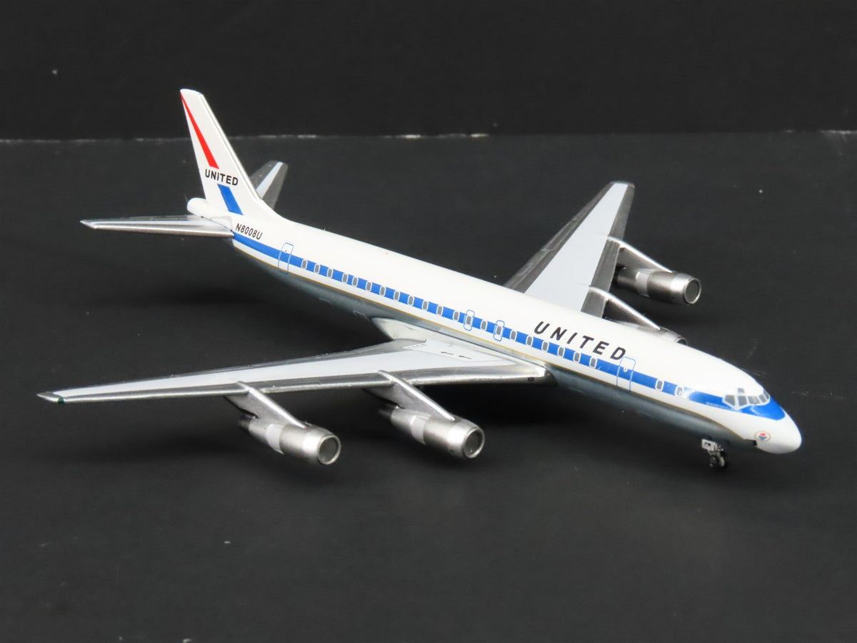1:400 Scale Aero Classics 45285/13 Die-Cast United Air Lines DC-8-51 #N8008U
