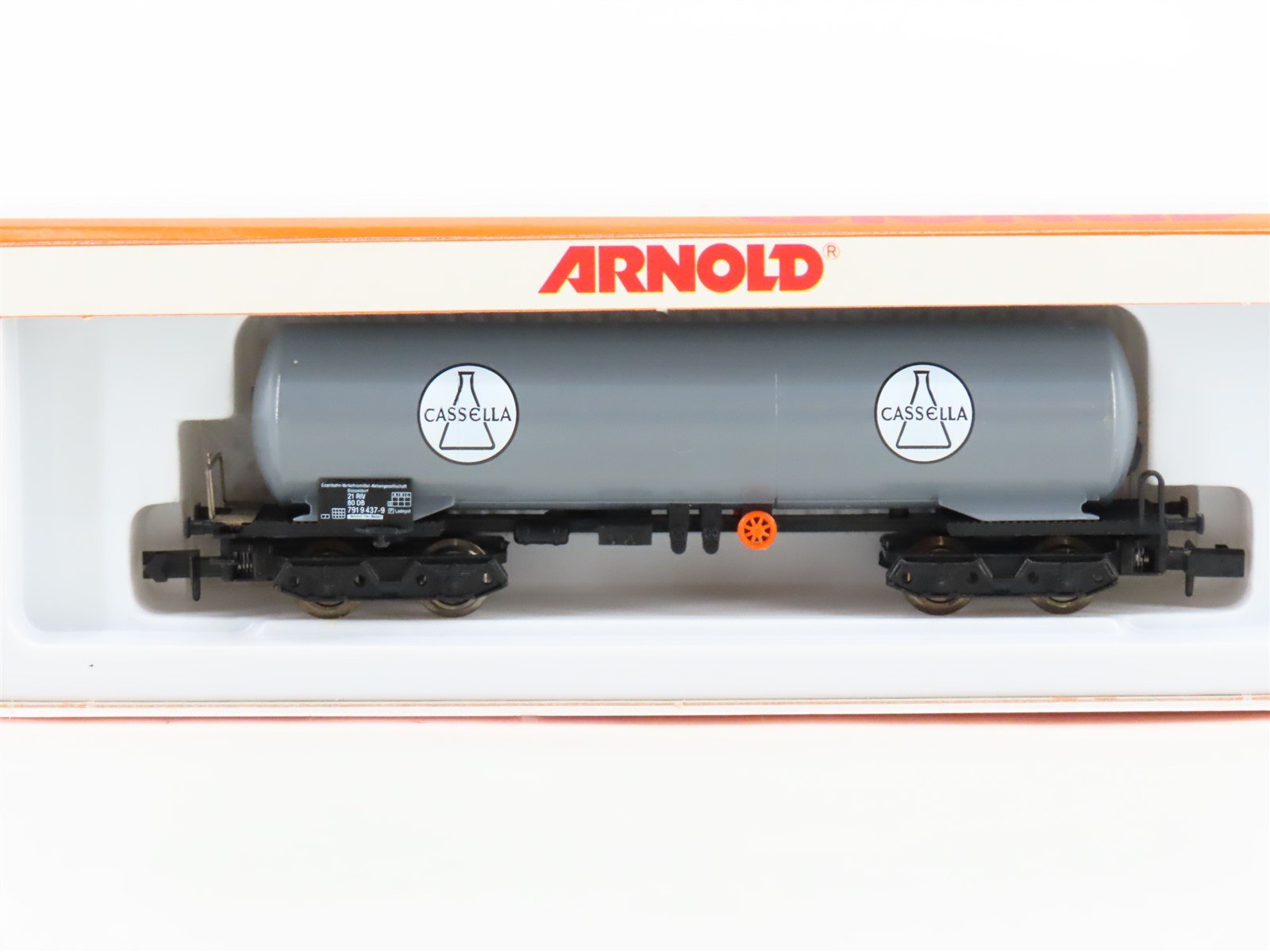 N Scale Arnold 4377 DB Deutsche Bahn Cassella Tank Car