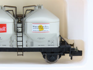 N Scale Arnold 4631 DB Deutsche Bahn Brandt Twin Silo Car