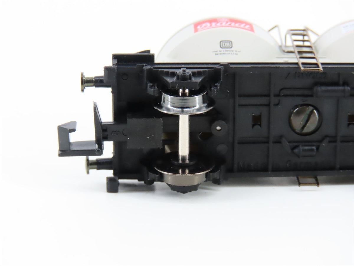 N Scale Arnold 4631 DB Deutsche Bahn Brandt Twin Silo Car
