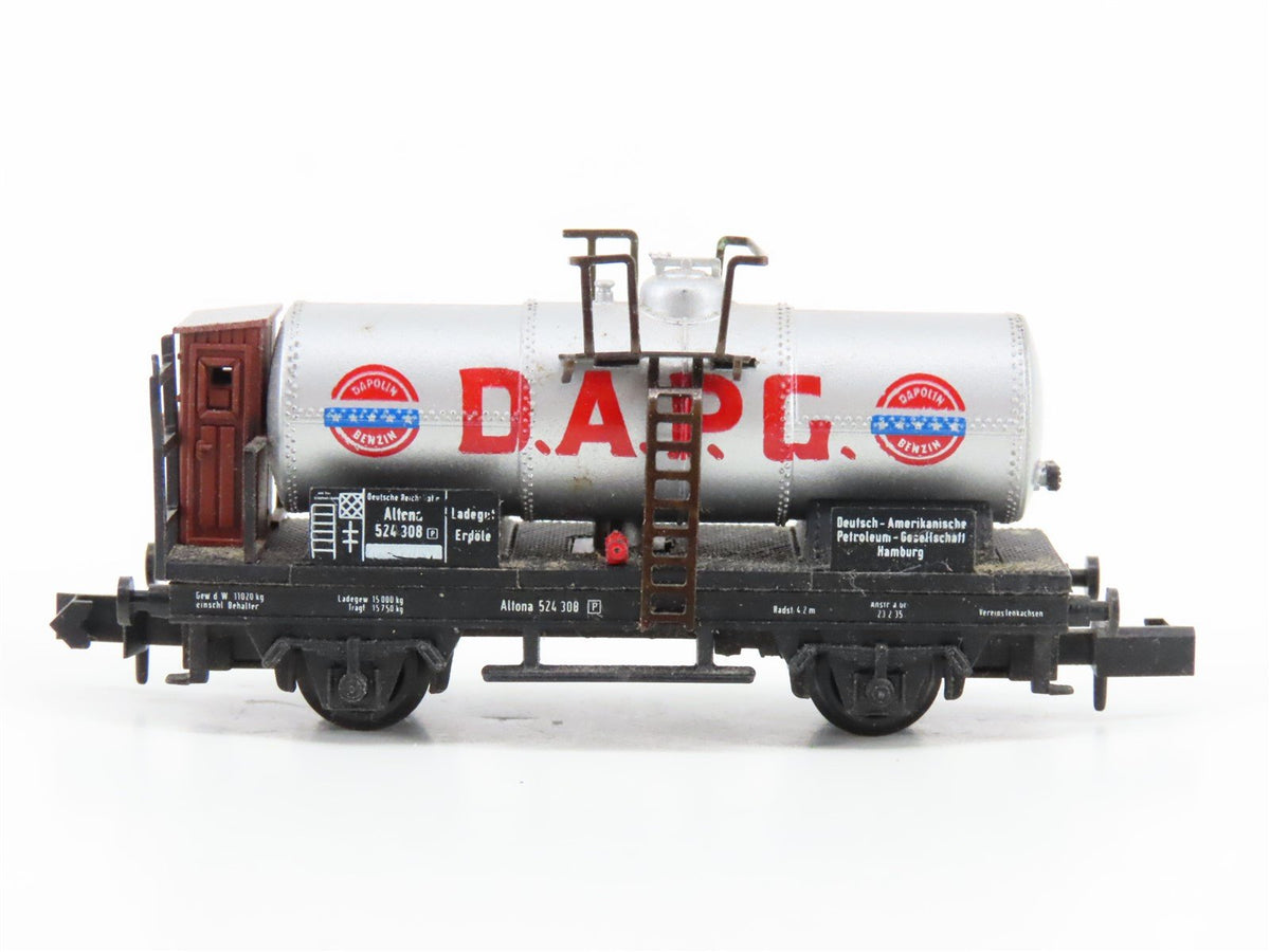 N Scale Arnold DB Deutsche Bahn DAPG Tank Car