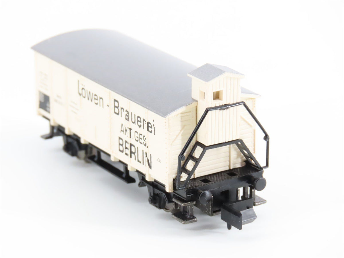 N Scale Arnold 4129 DRG Lowen-Brauerei Thermal Insulation Car #600610
