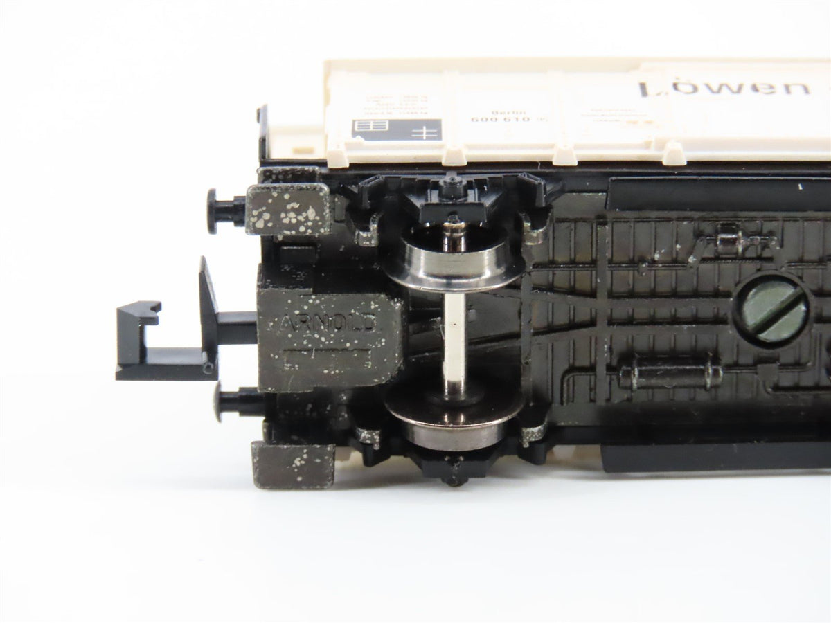 N Scale Arnold 4129 DRG Lowen-Brauerei Thermal Insulation Car #600610