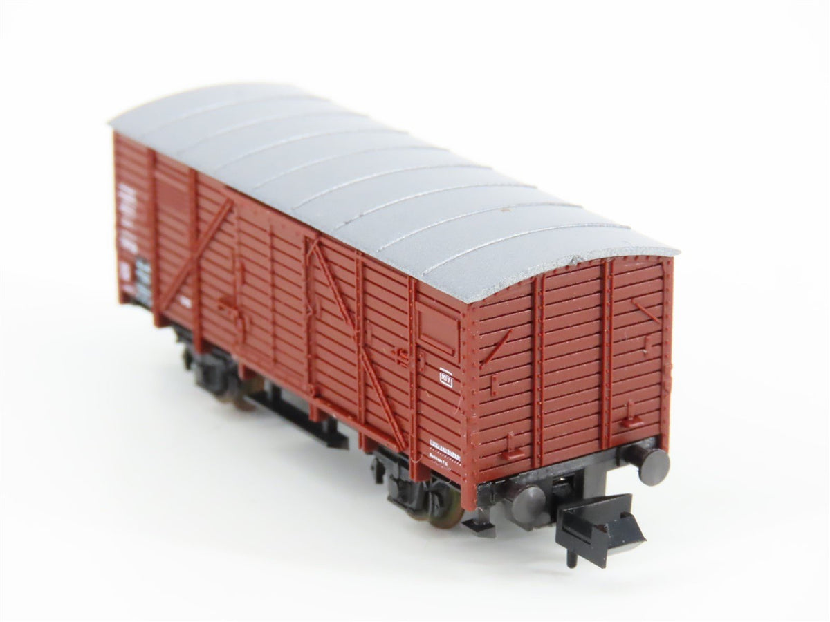 N Scale Roco 25052 DB Deutsche Bahn Covered Freight Wagon