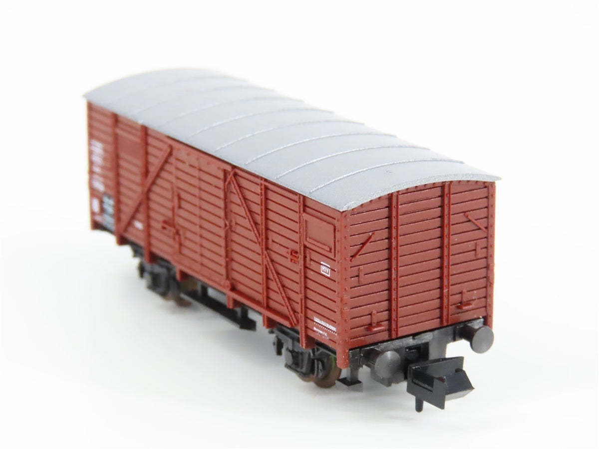 N Scale Roco 25052 DB Deutsche Bahn Covered Freight Wagon
