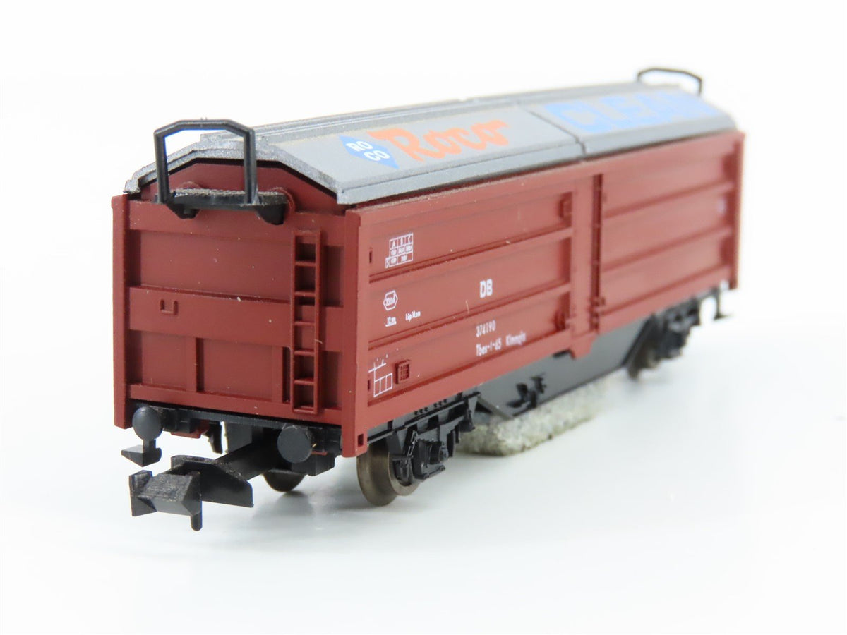 N Scale Roco 25093 DB Deutsche Bahn Track Cleaning Car
