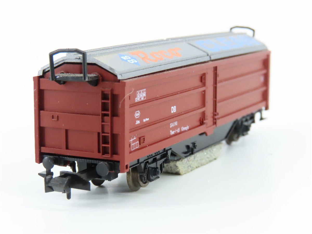 N Scale Roco 25093 DB Deutsche Bahn Track Cleaning Car