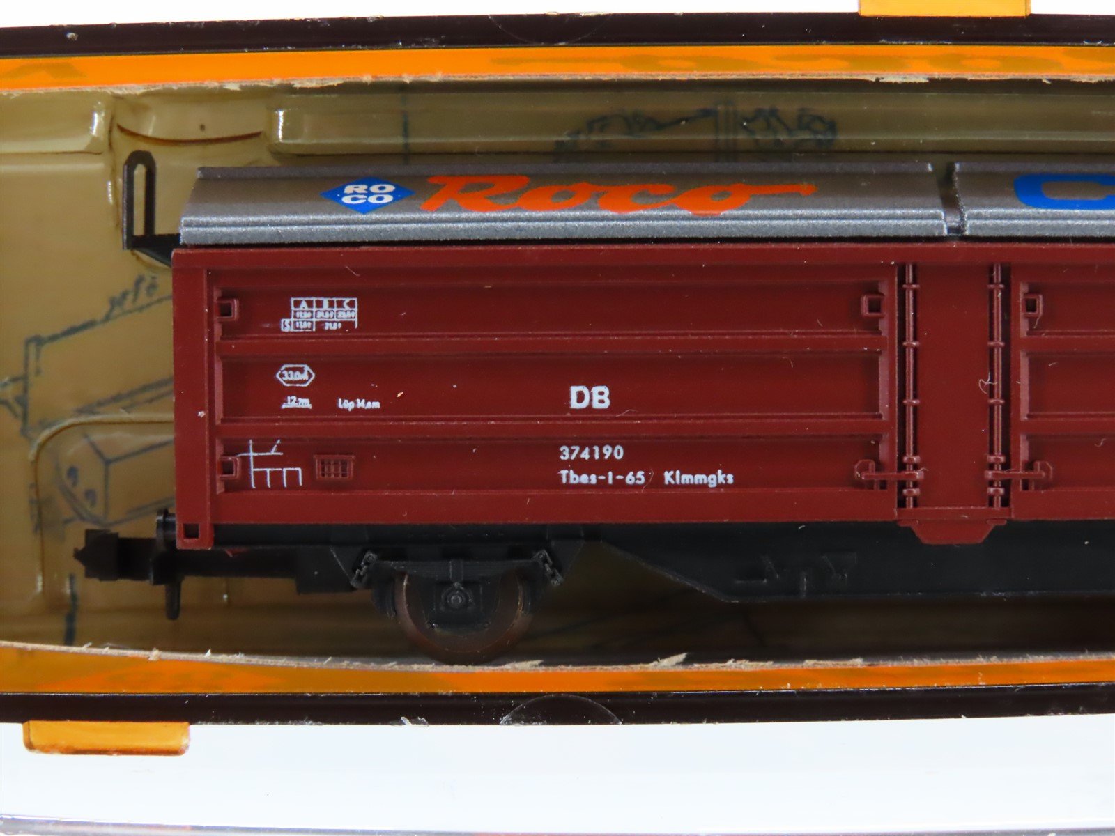N Scale Roco 02335A DB Deutsche Bahn Track Cleaning Car