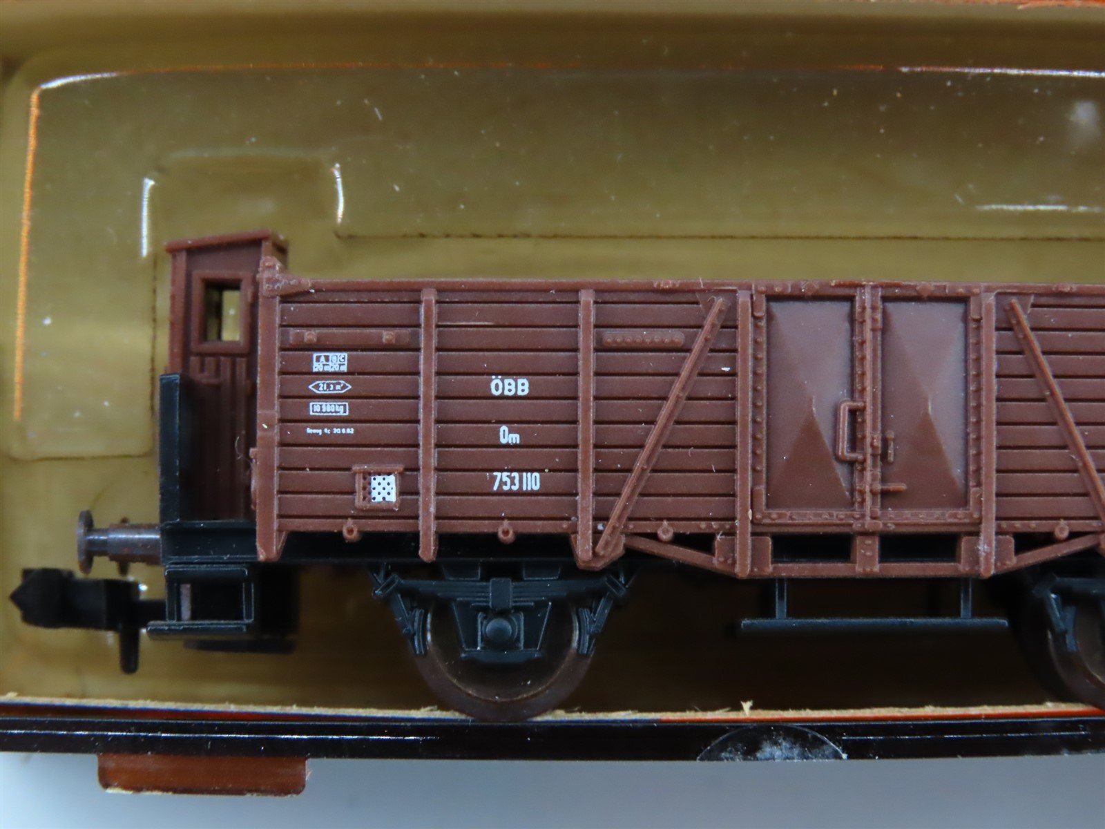 N Scale Roco 02338B OBB Austrian Federal Railways Open Gondola Wagon