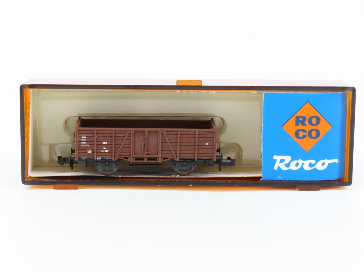 N Scale Roco 02325C OBB Austrian Federal Railways Open Gondola Wagon