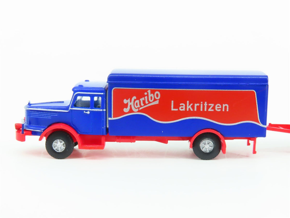 N 1:160 Scale Lemke Minis LC3316 Krupp Titan Haribo Truck &amp; Trailers