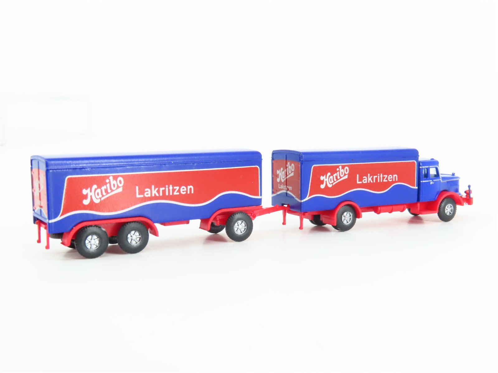 N 1:160 Scale Lemke Minis LC3316 Krupp Titan Haribo Truck & Trailers
