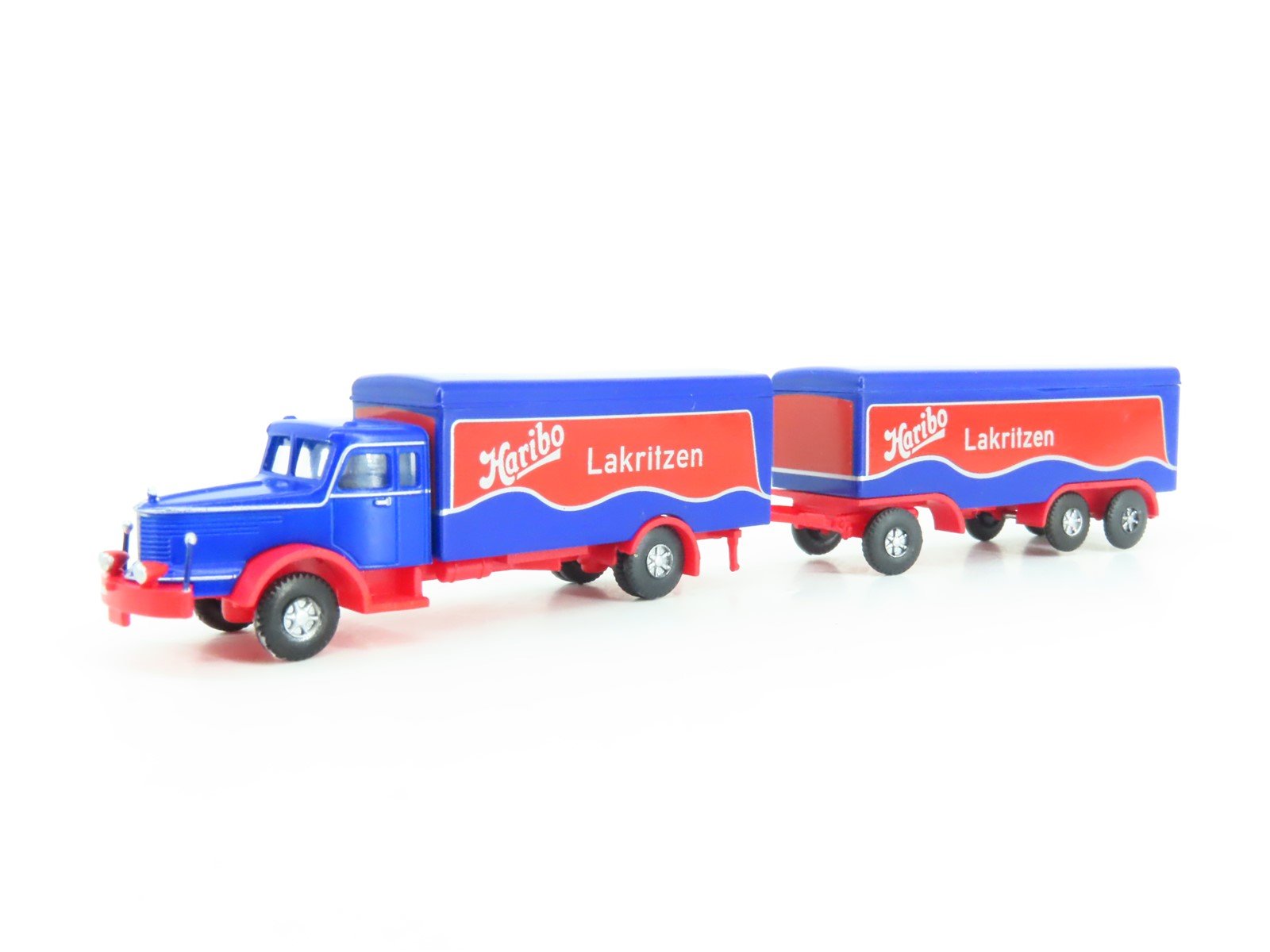 N 1:160 Scale Lemke Minis LC3316 Krupp Titan Haribo Truck & Trailers